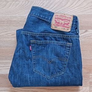 Levi's 569 Loose Straight Fit Dark Wash